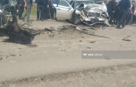 Ağcabədidə yol qəzasında bir nəfər ölüb, digəri yaralanıb