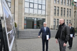 Prezident İlham Əliyev Şamaxı Avropa liseyinin yeni binasının açılışında iştirak edib