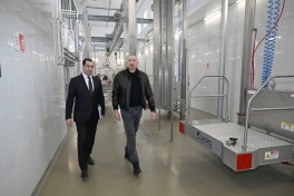 Prezident “Şirvan Aqro” heyvandarlıq kompleksinin açılışında iştirak edib