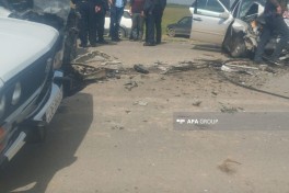 Ağcabədidə yol qəzasında bir nəfər ölüb, digəri yaralanıb