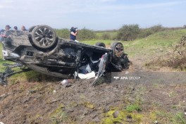 Lənkəranda yol qəzasında ər-arvad xəsarət alıb - FOTO 