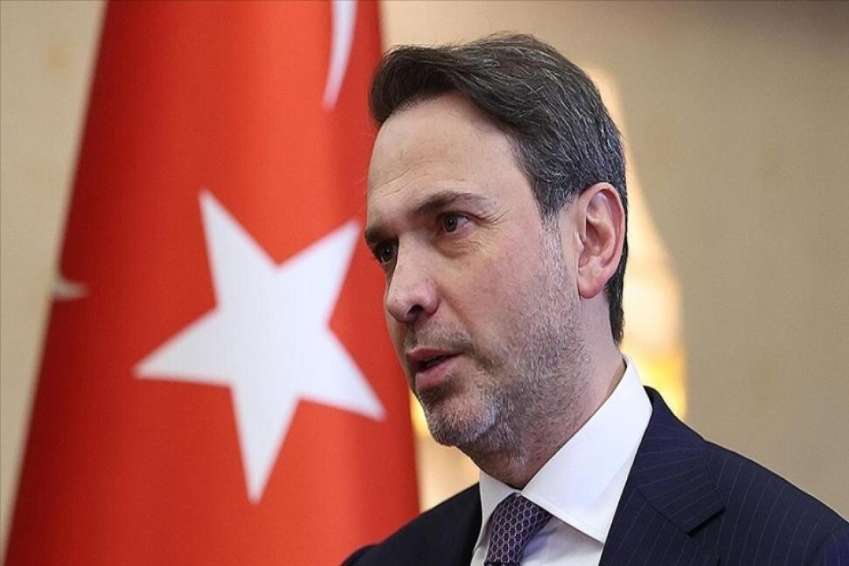 Türkiyənin energetika və təbii sərvətlər naziri Alparslan Bayraktar