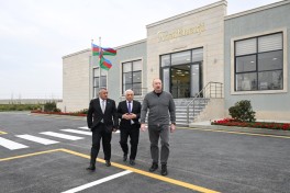 Prezident İlham Əliyev “Abşeron” Batareya Enerji Saxlanc Mərkəzinin açılışında iştirak edib
