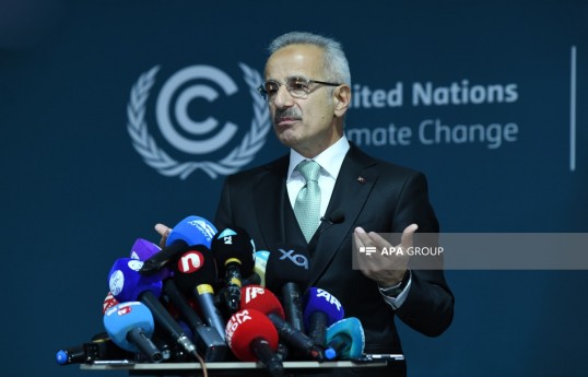Türkiyənin nəqliyyat və infrastruktur naziri Abdulkadir Uraloğlu
