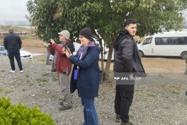 Beynəlxalq səyyahlar Ağdam Cümə məscidində olublar - YENİLƏNİB-1  - FOTO 