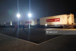 Rusiyadan qatarla göndərilən humanitar yardım Astaradan İrana yola salınıb - FOTO 