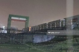 Rusiyadan qatarla göndərilən humanitar yardım Astaradan İrana yola salınıb - FOTO 