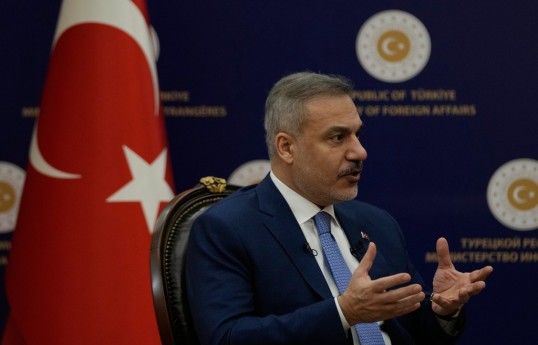 Türkiyənin xarici işlər naziri Hakan Fidan