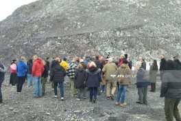 Səyyahlar Horadiz–Ağbənd avtomobil və dəmir yolu üzrə görülən işlərlə tanış olublar - FOTO 