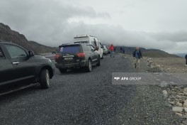 Səyyahlar Horadiz–Ağbənd avtomobil və dəmir yolu üzrə görülən işlərlə tanış olublar - FOTO 