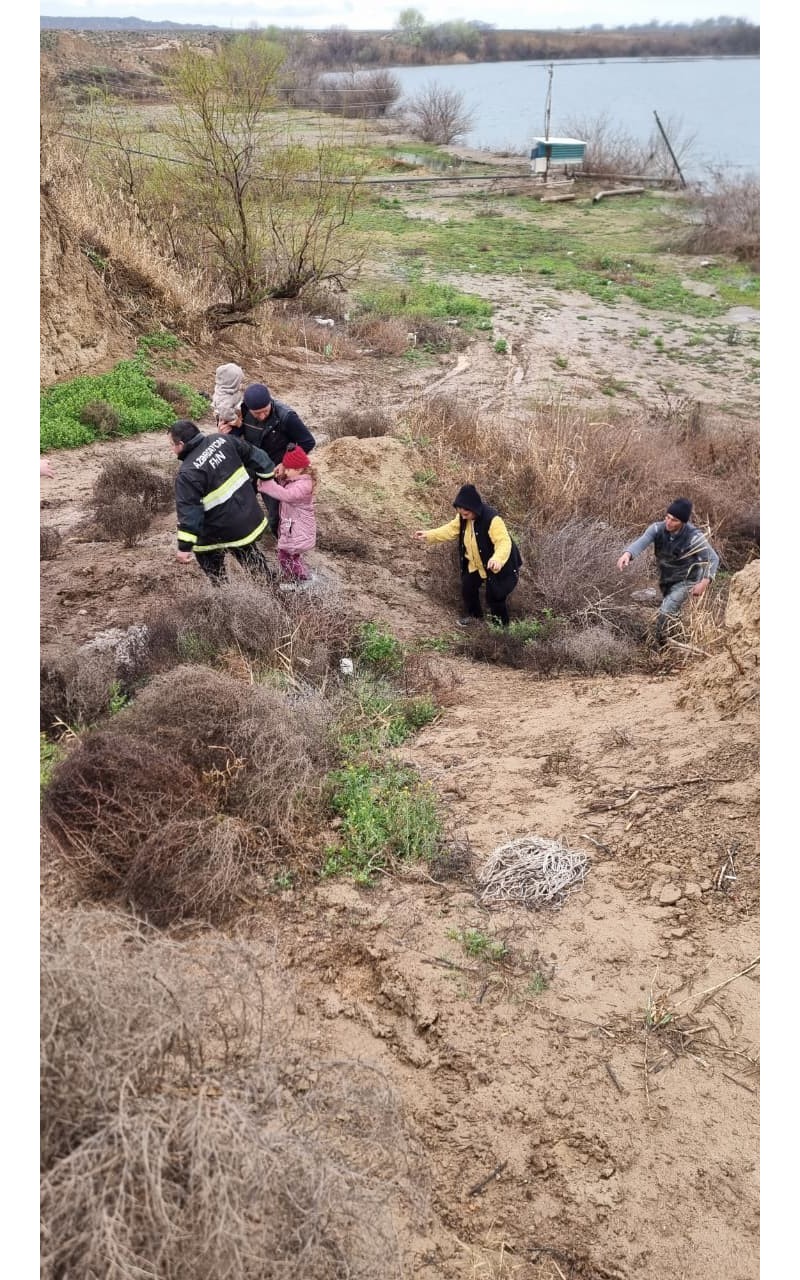 Kürdə köməksiz qalan bir ailənin 4 üzvü xilas edilib - FOTO  - YENİLƏNİB 