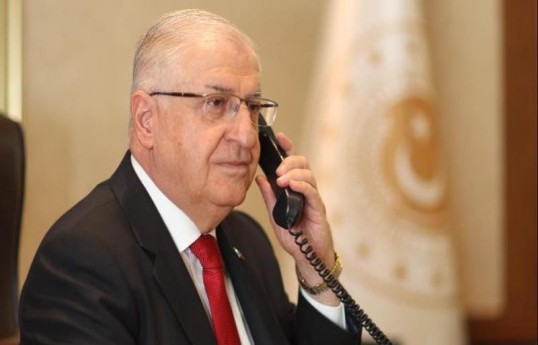 Türkiyənin milli müdafiə naziri Yaşar Gülər