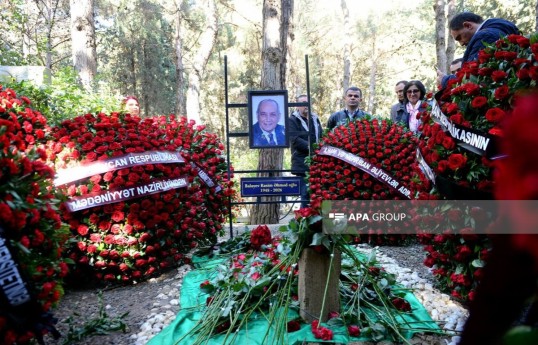 Xalq artisti Rasim Balayev I Fəxri xiyabanda dəfn edilib - FOTO  - YENİLƏNİB-1 