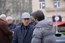 Xalq artisti Rasim Balayev I Fəxri xiyabanda dəfn edilib - FOTO  - YENİLƏNİB-1 