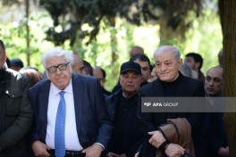 Xalq artisti Rasim Balayev I Fəxri xiyabanda dəfn edilib - FOTO  - YENİLƏNİB-1 