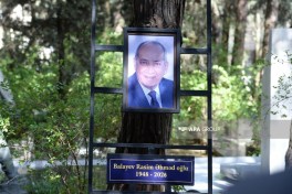 Xalq artisti Rasim Balayev I Fəxri xiyabanda dəfn edilib - FOTO  - YENİLƏNİB-1 