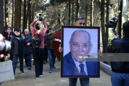 Xalq artisti Rasim Balayev I Fəxri xiyabanda dəfn edilib - FOTO  - YENİLƏNİB-1 
