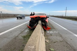 Ucarda yol qəzası olub, xəsarət alan var - FOTO 