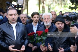 Xalq artisti Rasim Balayev I Fəxri xiyabanda dəfn edilib - FOTO  - YENİLƏNİB-1 