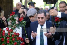 Xalq artisti Rasim Balayev I Fəxri xiyabanda dəfn edilib - FOTO  - YENİLƏNİB-1 