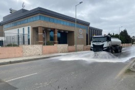 Bu gün paytaxtın 555 küçəsi yuyulub