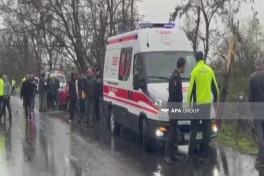 Zaqatalada yol qəzasında bir nəfər ölüb, 5 nəfər xəsarət alıb- FOTO  - YENİLƏNİB 
