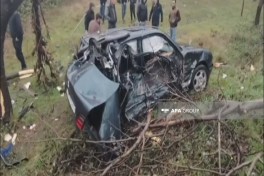 Zaqatalada yol qəzasında bir nəfər ölüb, 5 nəfər xəsarət alıb- FOTO  - YENİLƏNİB 