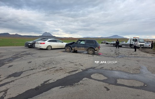 Naxçıvanda qəza baş verib, 3 nəfər xəsarət alıb - FOTO 