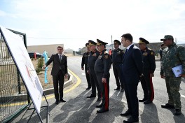 Azərbaycan Ordusunda yeni hərbi obyektlər istifadəyə verilib - FOTO 