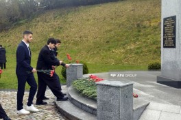 Quba Soyqırımı Memorial Kompleksi ziyarət olunur - FOTO 
