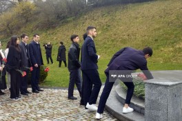 Quba Soyqırımı Memorial Kompleksi ziyarət olunur - FOTO 