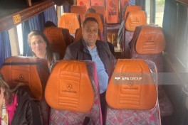 Növbəti köç karvanı Xocavənd şəhərinə çatıb, açarlar təqdim olunub - FOTO  - YENİLƏNİB-1 