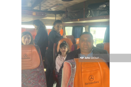 Növbəti köç karvanı Xocavənd şəhərinə çatıb, açarlar təqdim olunub - FOTO  - YENİLƏNİB-1 