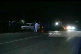 Zaqatalada iki minik maşını toqquşub, yaralılar var - FOTO 