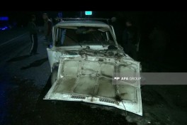 Zaqatalada iki minik maşını toqquşub, yaralılar var - FOTO 