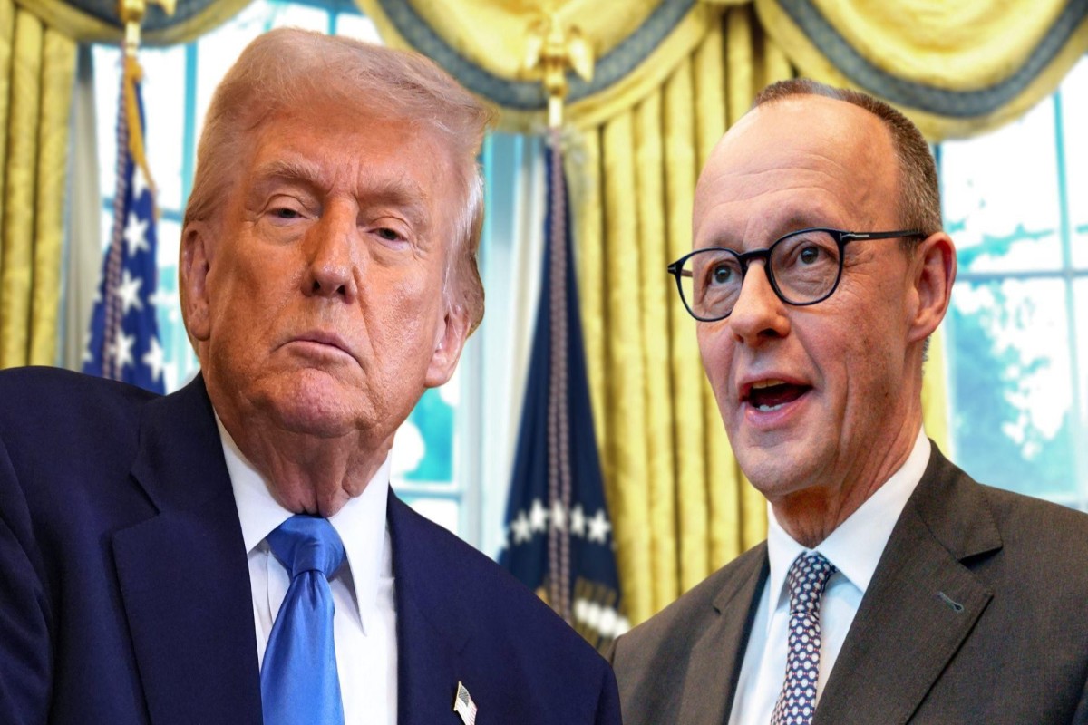 ABŞ prezidenti Donald Tramp və Almaniya kansleri Fridrix Merz