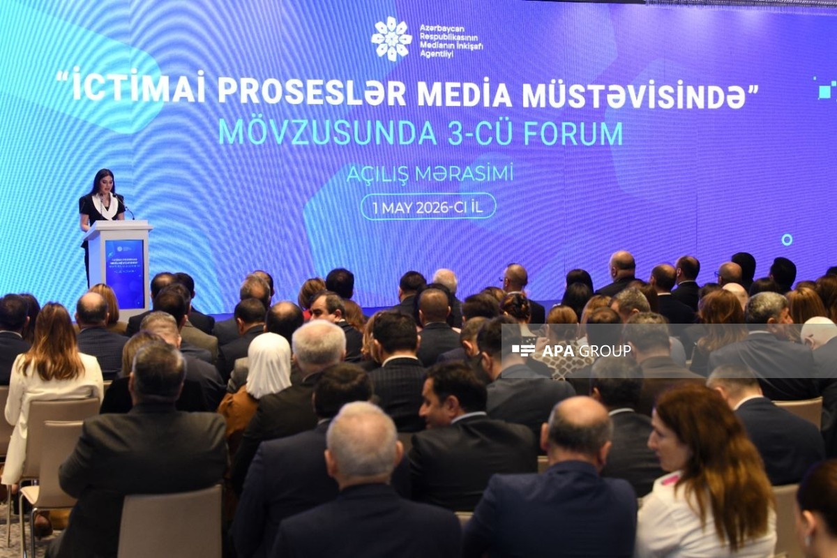 “İctimai proseslər media müstəvisində” mövzusunda forum keçirilib - FOTO  - YENİLƏNİB 