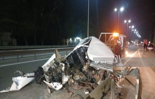 Goranboyda baş vermiş yol qəzasında ölən və xəsarət alan var - FOTO 