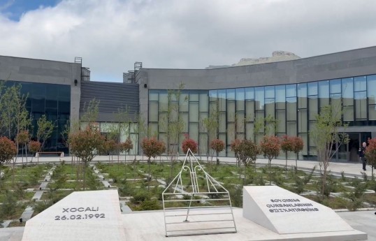 Hikmət Hacıyev diplomatik korpusun nümayəndələrinin Qarabağa səfərindən paylaşım edib
