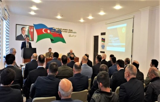 Yevlaxda texniki təhlükəsizliyə dair müşavirə keçirilib
