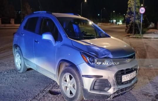 Gəncədə mopedlə minik avtomobili toqquşub, bir nəfər ölüb
