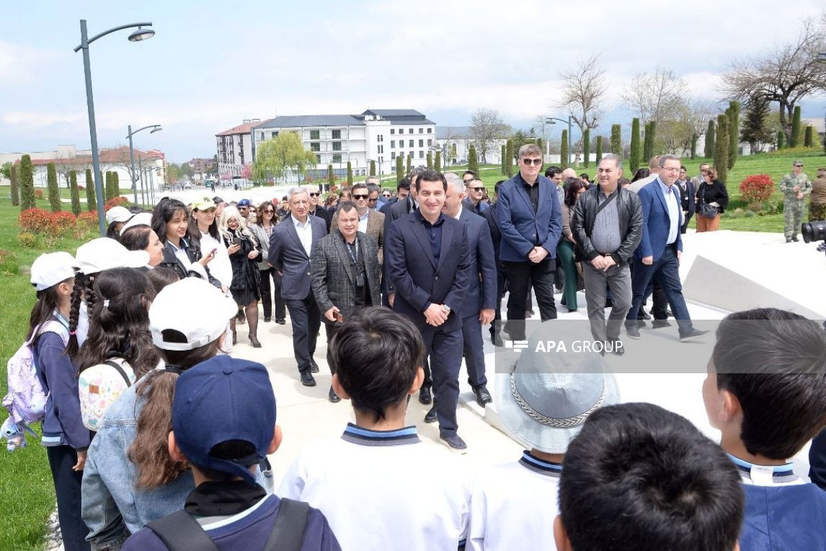 Xarici diplomatlar Xankəndidə Zəfər Parkında olublar - FOTO - VİDEO 