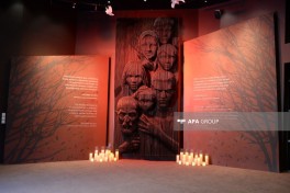 Diplomatik korpusun nümayəndələri Xocalı Soyqırımı Memorialında olublar - FOTO 