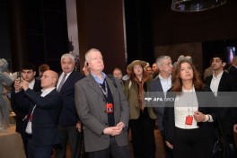 Diplomatik korpusun nümayəndələri Xocalı Soyqırımı Memorialında olublar - FOTO 