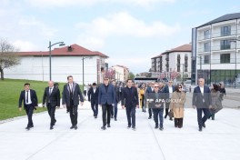 Xarici diplomatlar Xankəndidə Zəfər Parkında olublar - FOTO  - VİDEO 