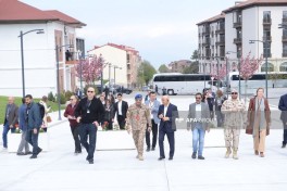 Xarici diplomatlar Xankəndidə Zəfər Parkında olublar - FOTO  - VİDEO 