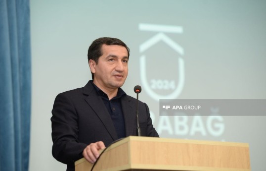 Azərbaycan Prezidentinin köməkçisi - Prezident Administrasiyasının Xarici siyasət məsələləri şöbəsinin müdiri Hikmət Hacıyev