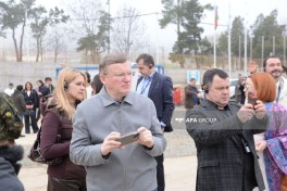 Xarici diplomatlar Şuşa şəhərinin tarixi məkanları ilə tanış olublar - FOTO 