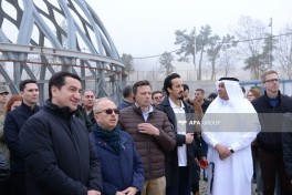 Xarici diplomatlar Şuşa şəhərinin tarixi məkanları ilə tanış olublar - FOTO 