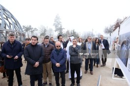 Xarici diplomatlar Şuşa şəhərinin tarixi məkanları ilə tanış olublar - FOTO 